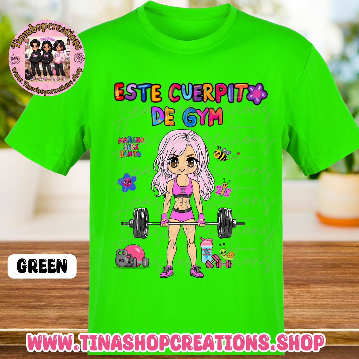 Este Cuerpito de Gym - Diseño inspirado en Karol G