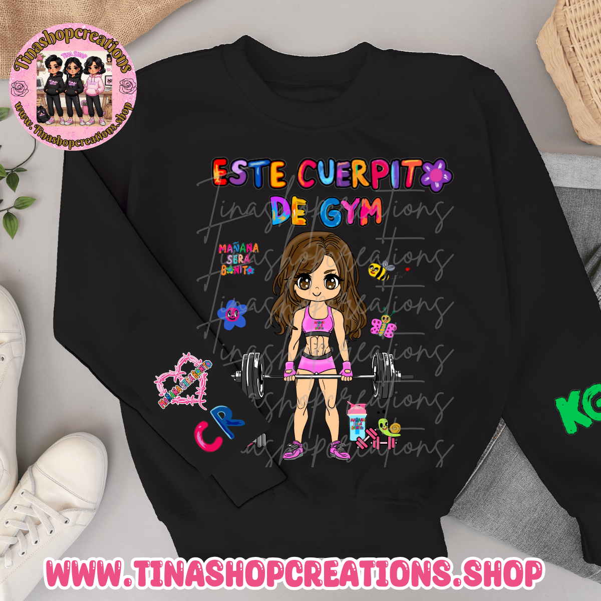 Este Cuerpito de Gym - Diseño inspirado en Karol G