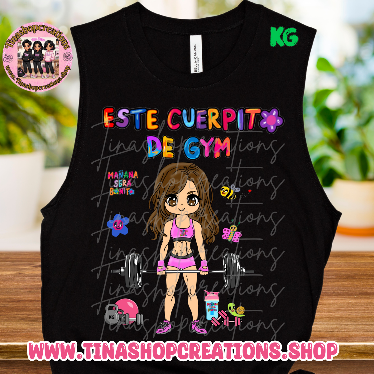 Este Cuerpito de Gym - Diseño inspirado en Karol G