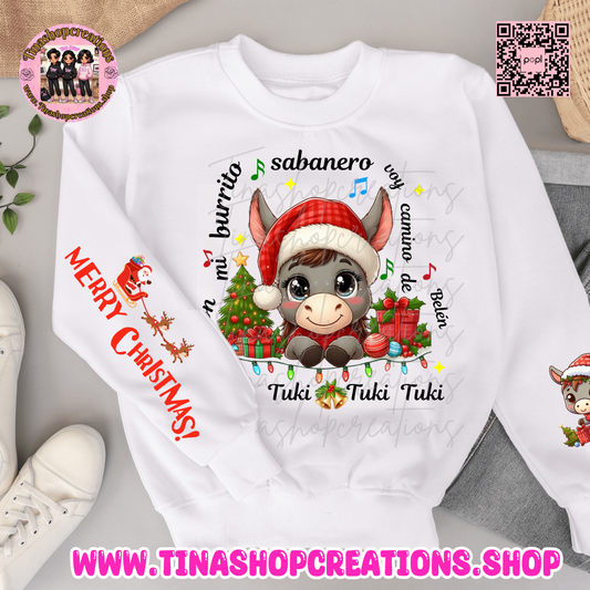 Merry Christmas Apparel - Inspirado en el álbum Mañana Será Bonito de Karol G - Camiseta navideña, sudadera, sudadera con capucha