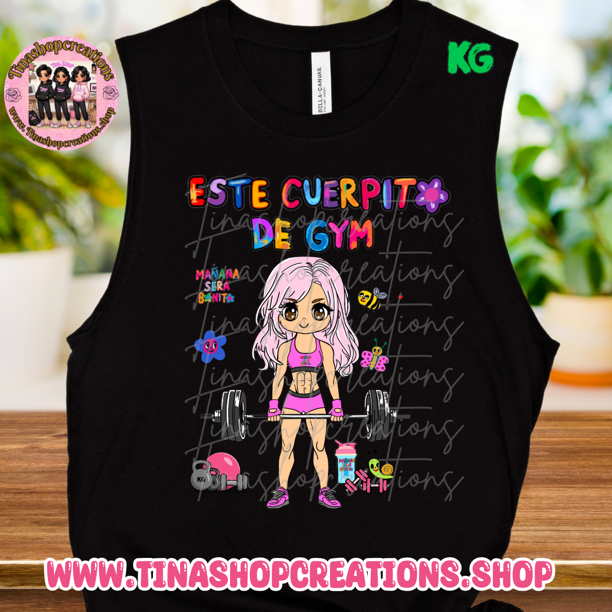 Este Cuerpito de Gym - Diseño inspirado en Karol G