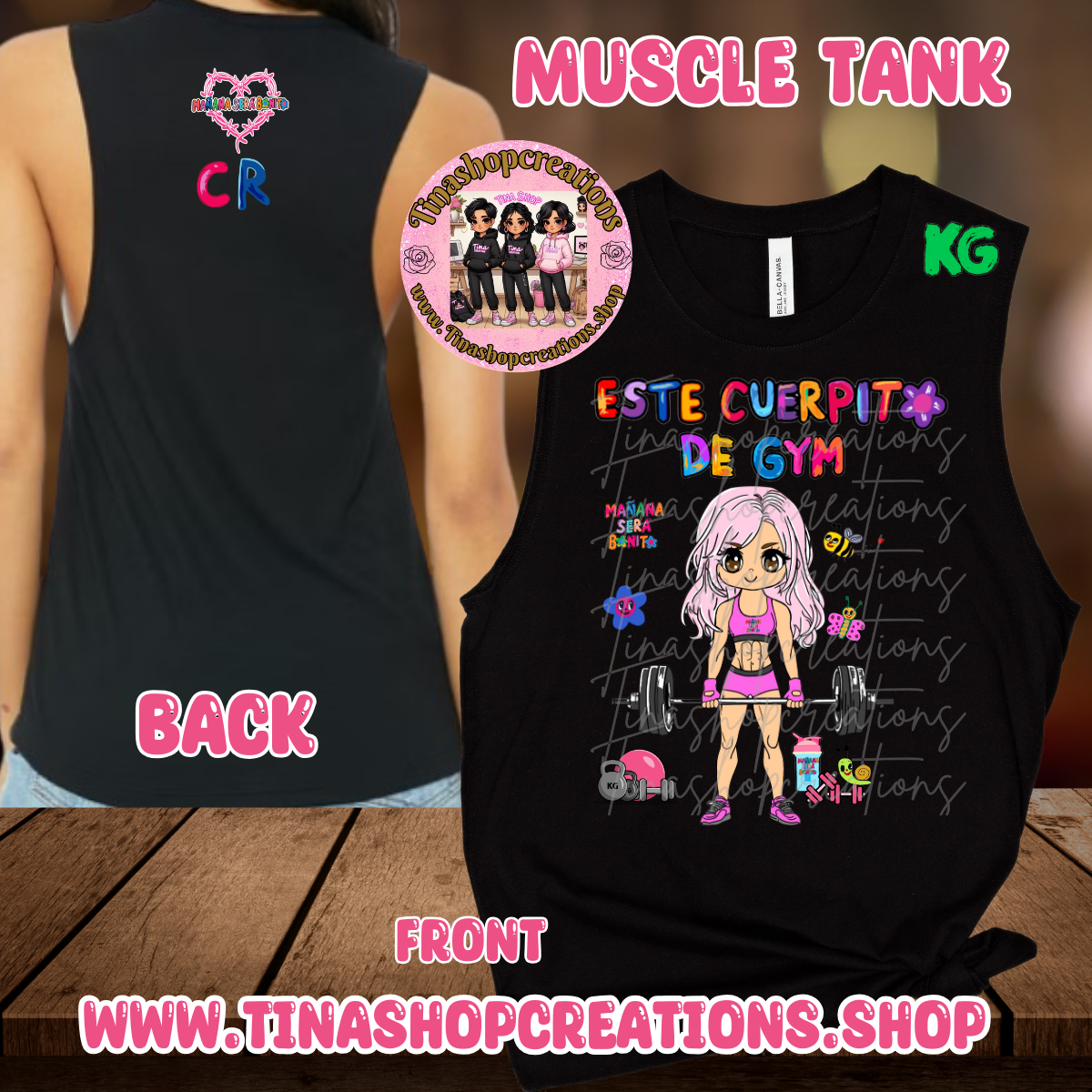 Este Cuerpito de Gym - Diseño inspirado en Karol G