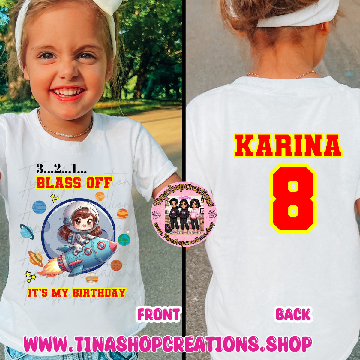 Camisa de cumpleaños de Sirenita inspirada en Karol G