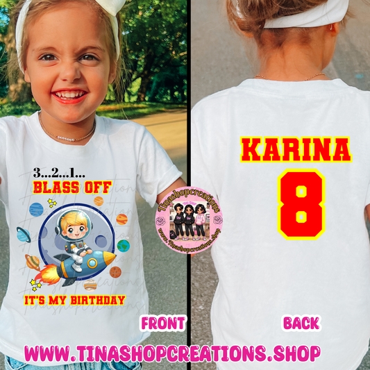 Camisa de cumpleaños de Sirenita inspirada en Karol G