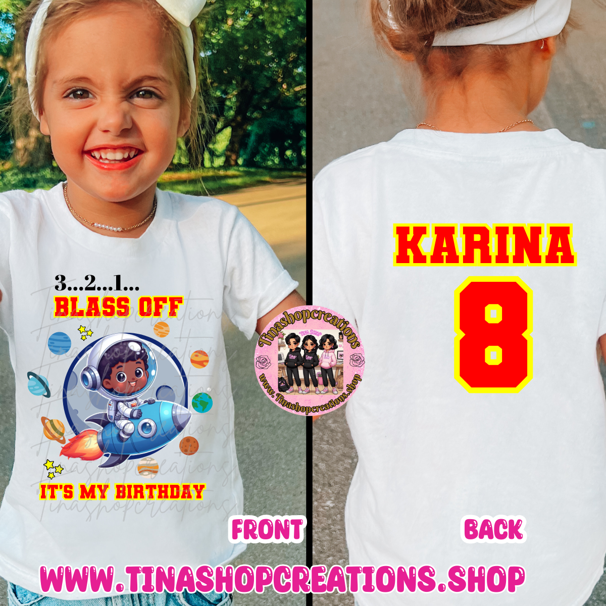 Camisa de cumpleaños de Sirenita inspirada en Karol G