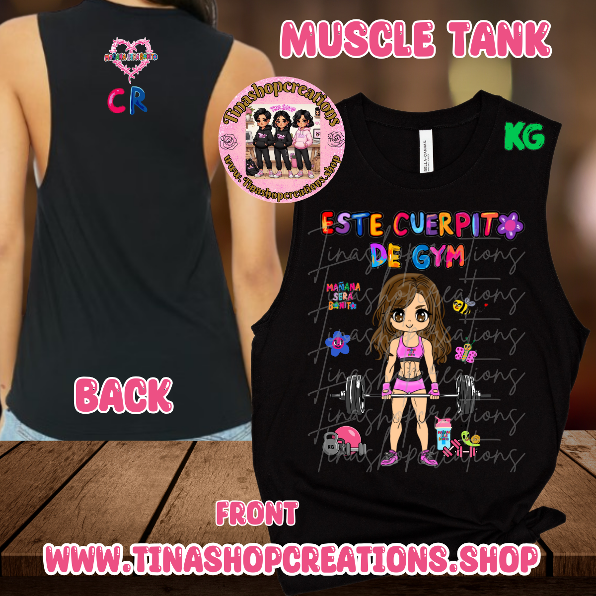 Este Cuerpito de Gym - Diseño inspirado en Karol G