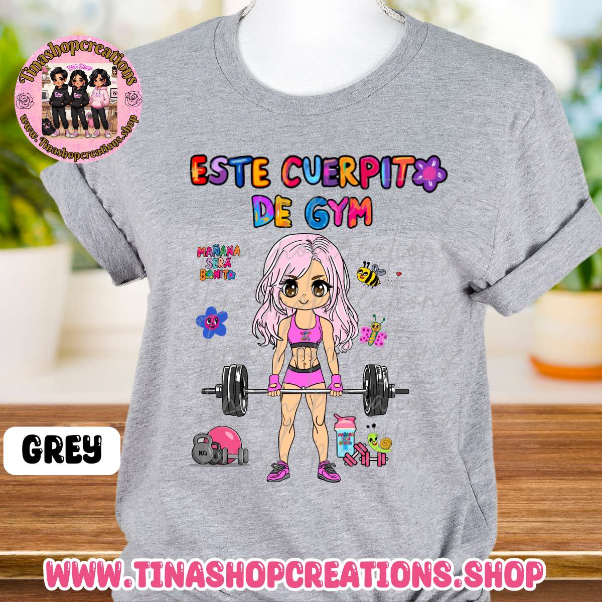 Este Cuerpito de Gym - Diseño inspirado en Karol G