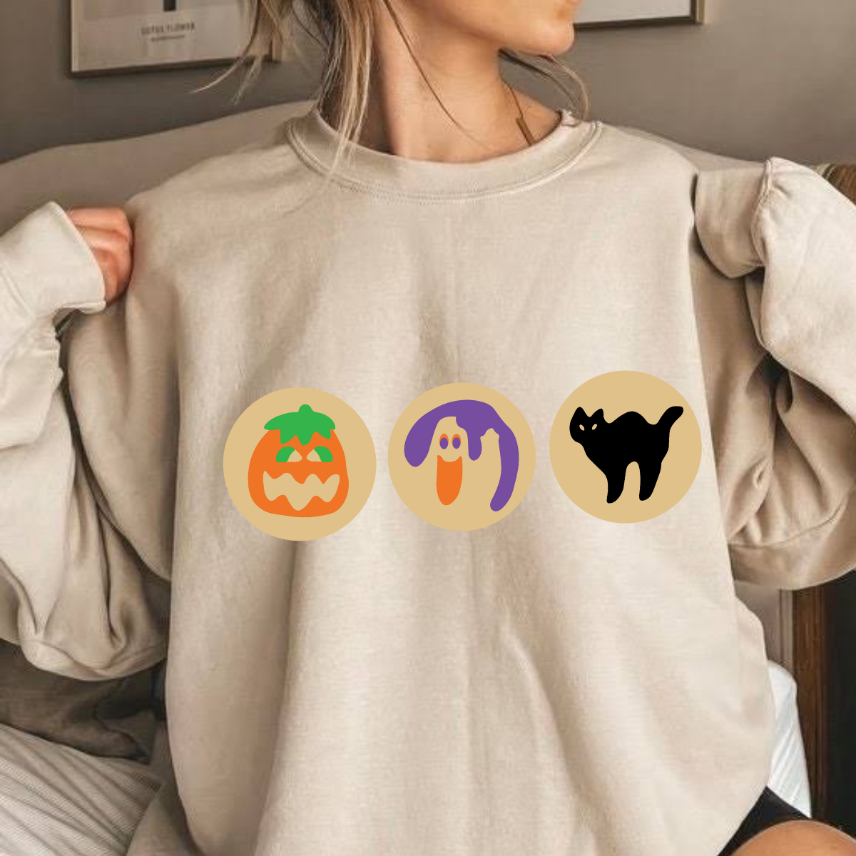 Sudadera de galletas de azúcar de Halloween