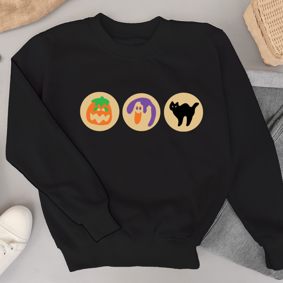 Sudadera de galletas de azúcar de Halloween