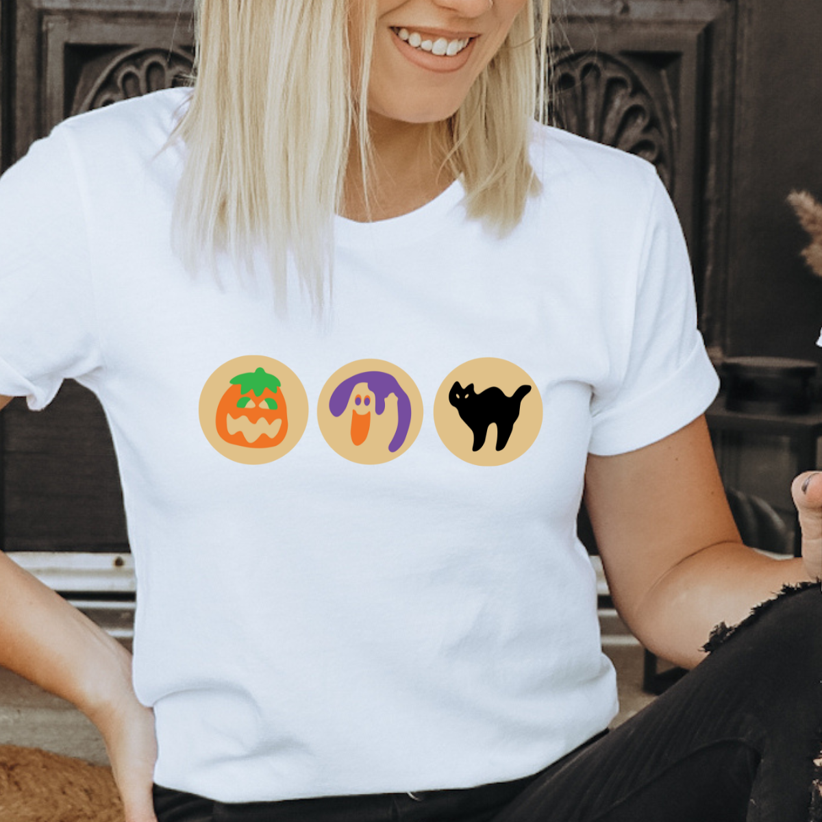 Sudadera de galletas de azúcar de Halloween