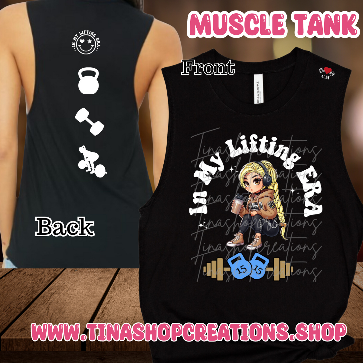 En My Lifting Era diseño #2- Camiseta de entrenamiento