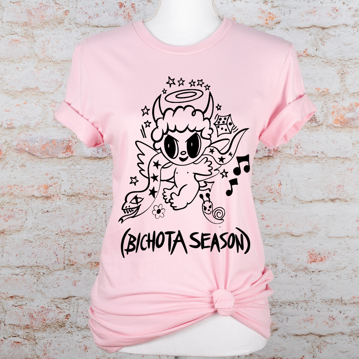 Temporada de Bichota Merch inspirado Modo Diablito