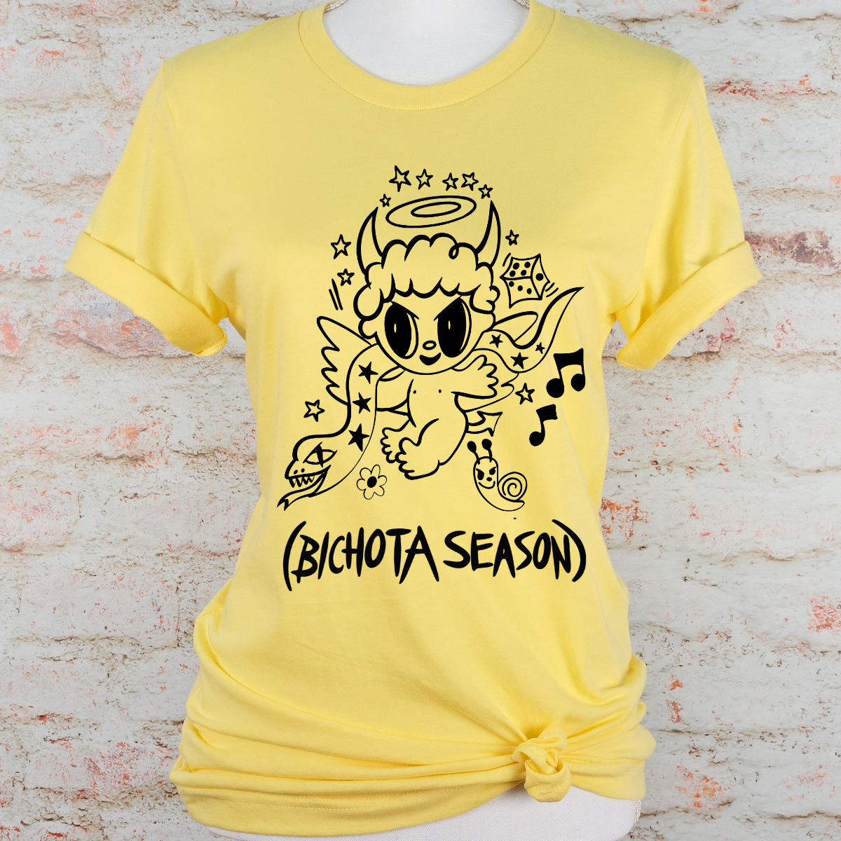 Temporada de Bichota Merch inspirado Modo Diablito