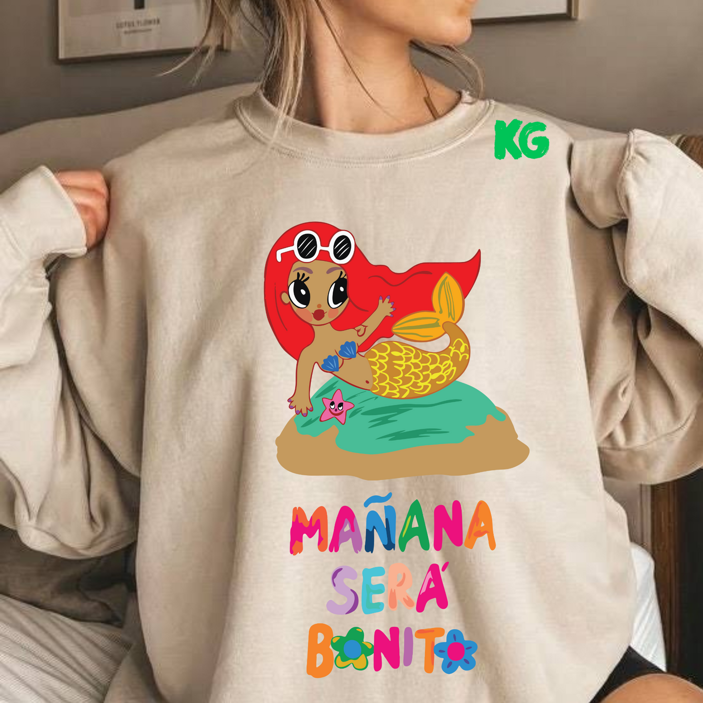 Diseño de Sirenitra inspirado en Karol G