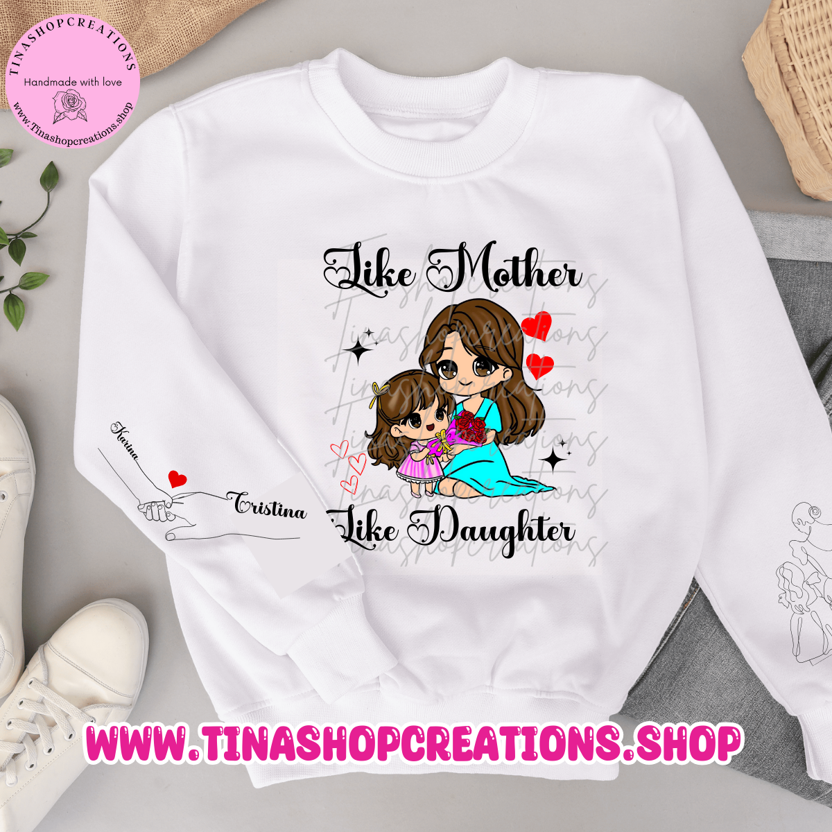 De tal madre, tal hija - Nombres personalizados