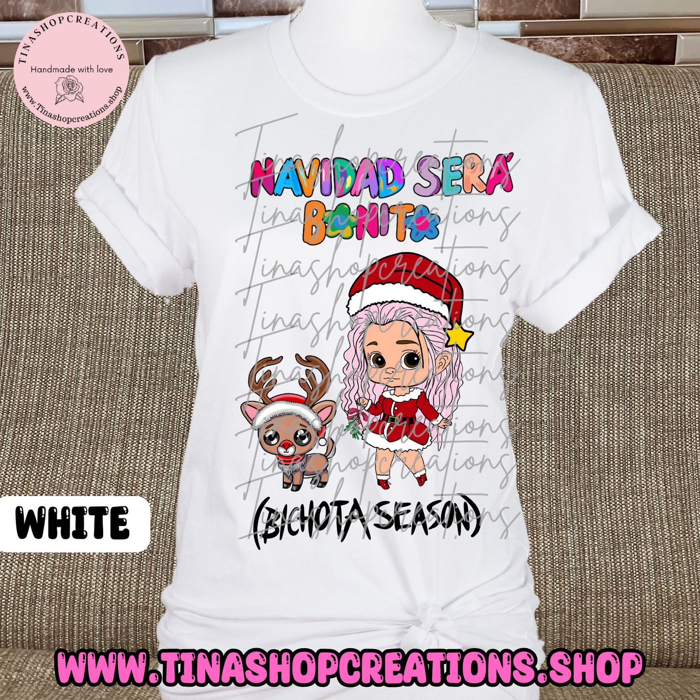 Navidad será Bonita - Inspirado en el álbum Mañana Será Bonito de Karol G - Camiseta navideña, sudadera, sudadera con capucha