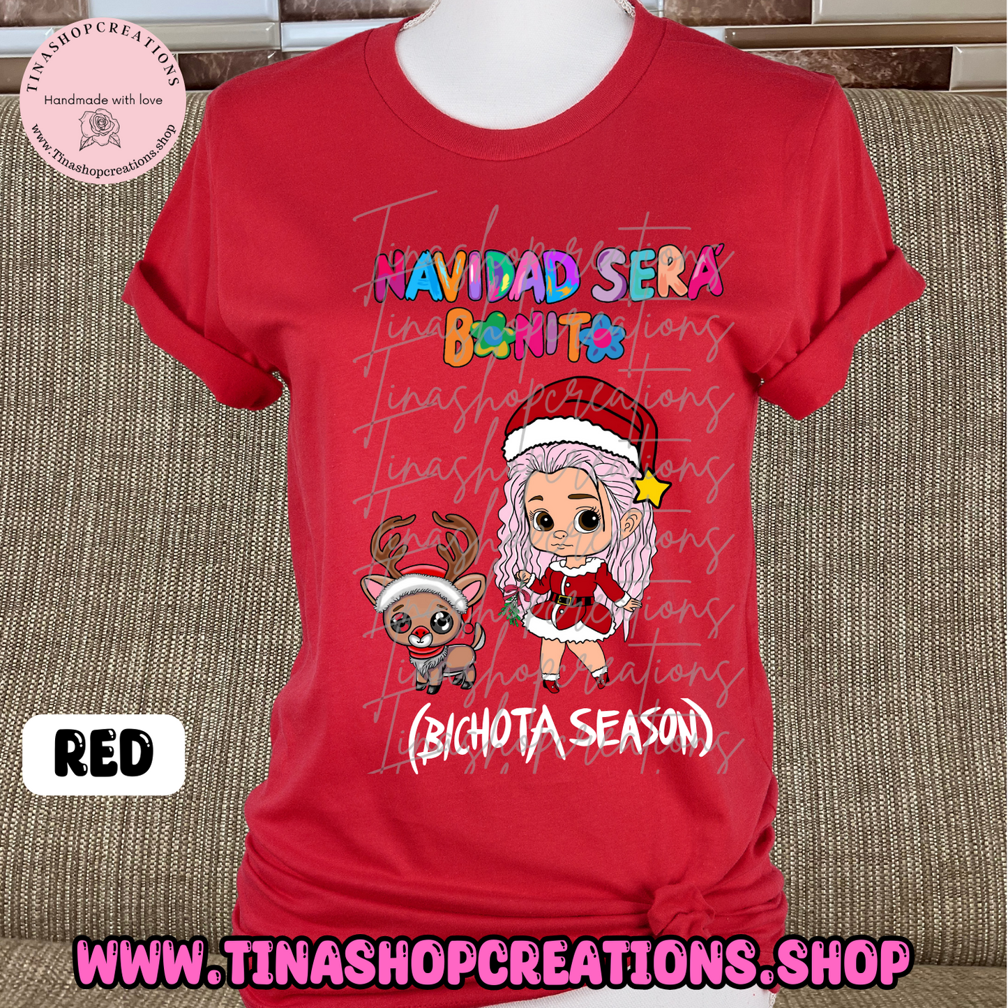 Navidad será Bonita - Inspirado en el álbum Mañana Será Bonito de Karol G - Camiseta navideña, sudadera, sudadera con capucha