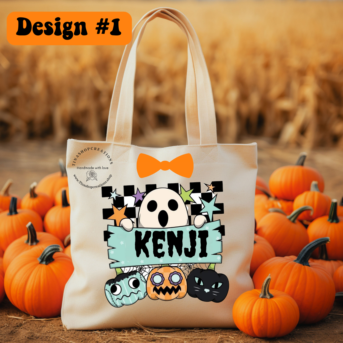 Bolso de mano Boo-tiful de Halloween -Personalizado