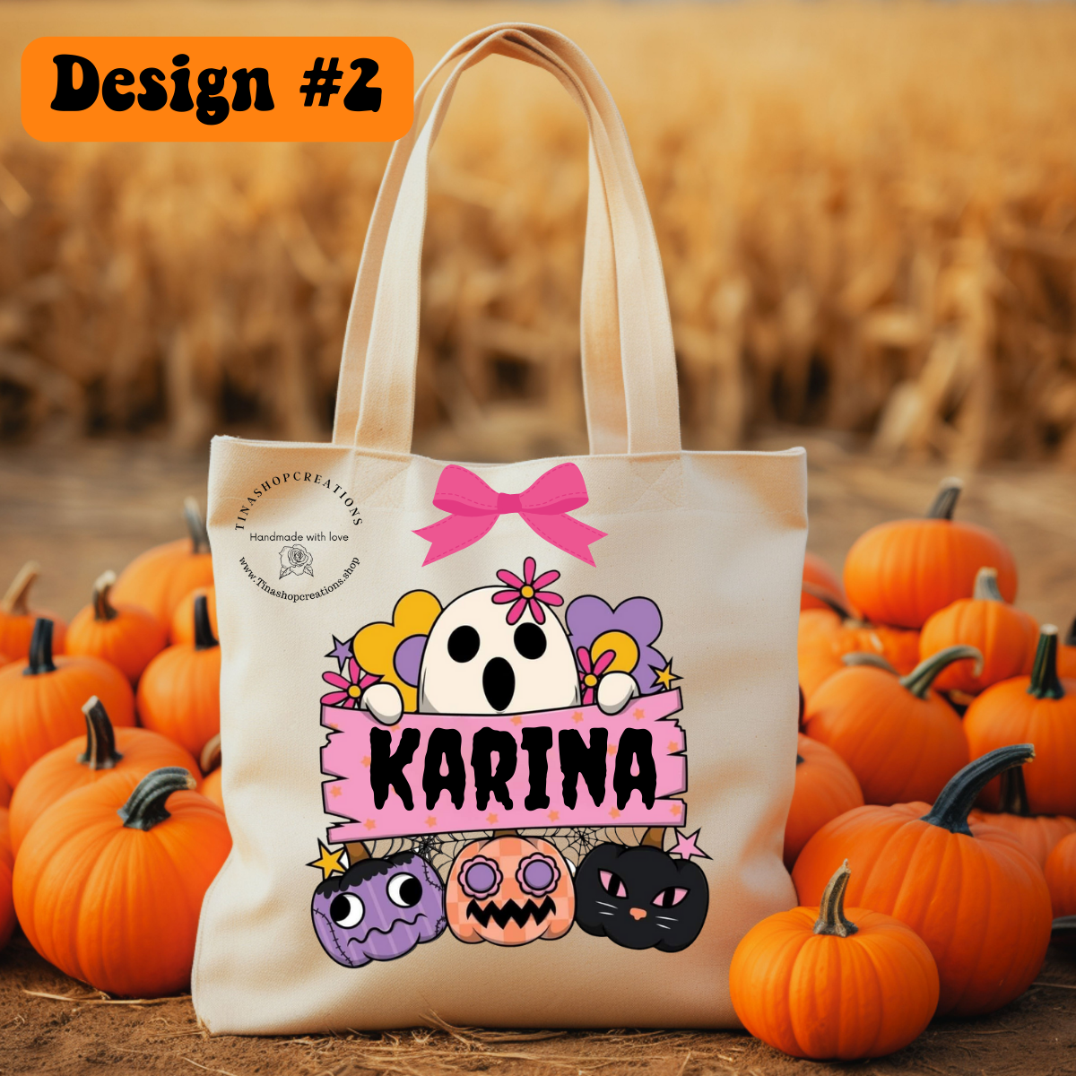 Bolso de mano Boo-tiful de Halloween -Personalizado