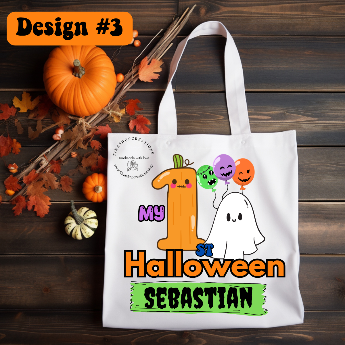 Bolso de mano Boo-tiful de Halloween -Personalizado